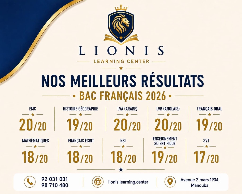 Nos meilleurs résultats Bac français 2026 — notes par matière (année 2025-2026)